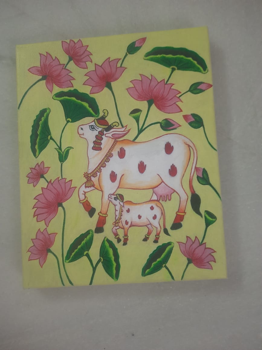 Painting by Kiran Pujari - Signature Canvas